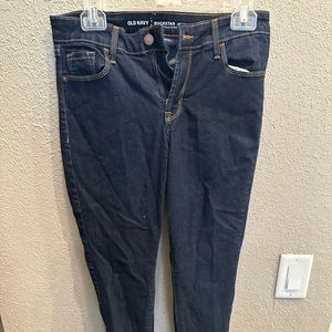 Old Navy Women’s Rockstar Mid- Rise Jeans, size 8